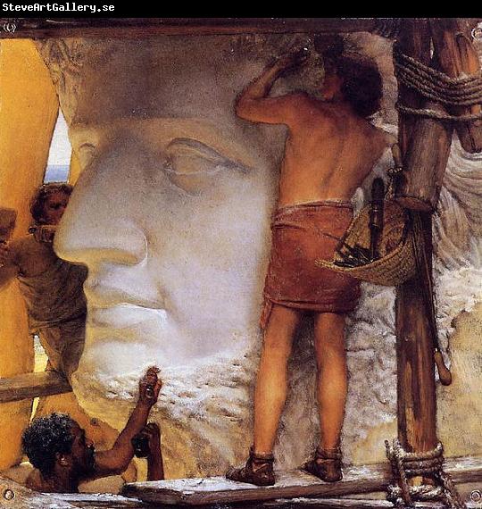 Sir Lawrence Alma-Tadema,OM.RA,RWS Sculptors in Ancient Rome